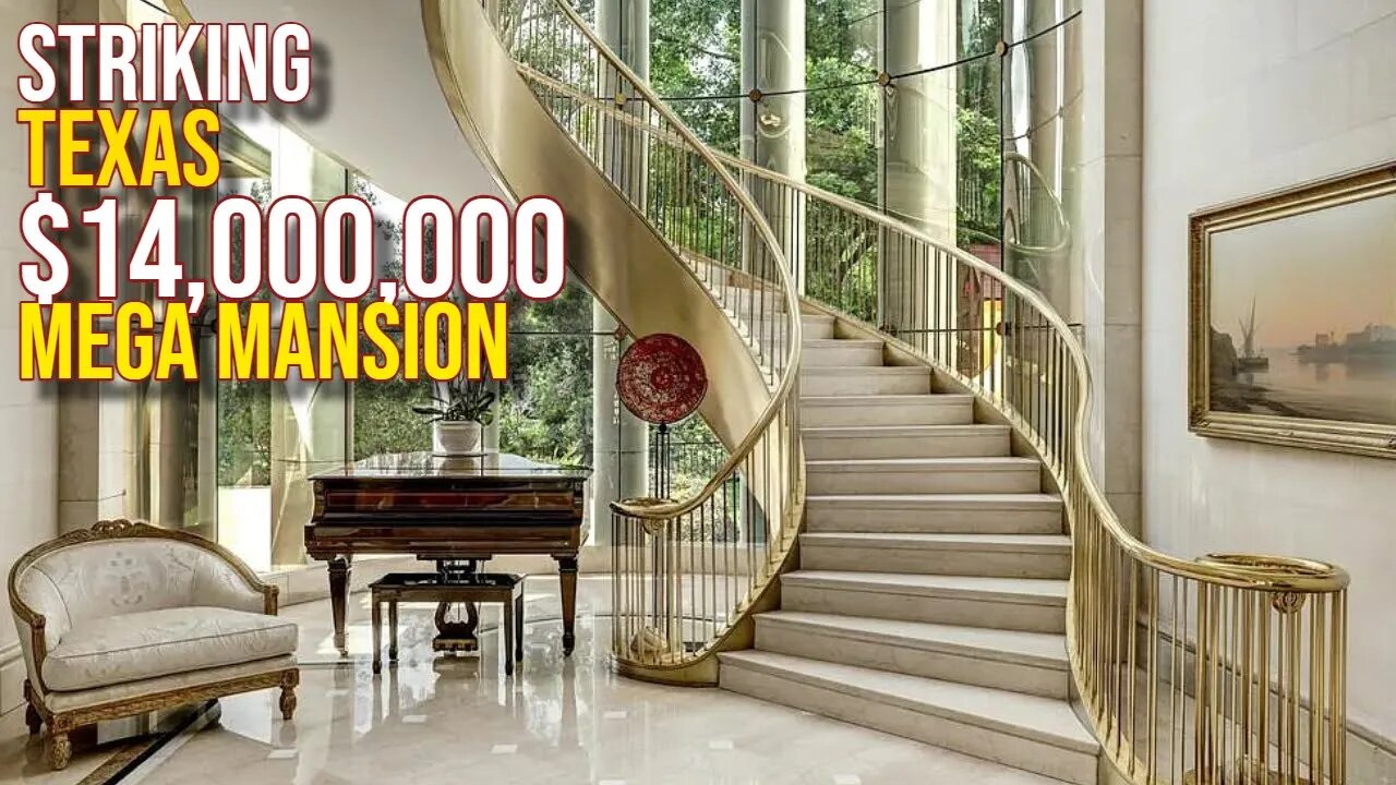 InSide $14,000,000 TEXAS Mega Mansion