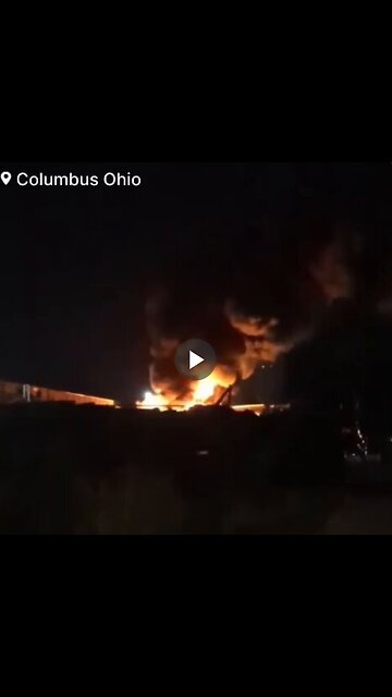FIREFIGHTERS BATTLE FIRE AT COLUMBUS SALVAGE YARD...