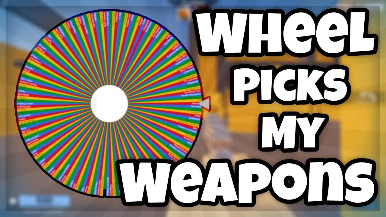 1v1ing YouTubers, But A Wheel Picks My Weapon... (Roblox Arsenal)