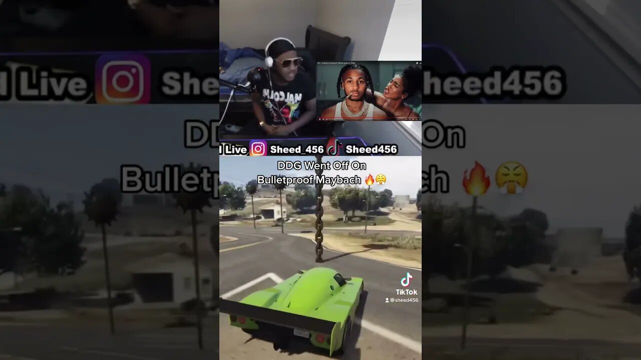 DDG Went Off On Bulletproof Maybach! #ddg #offset #reaction