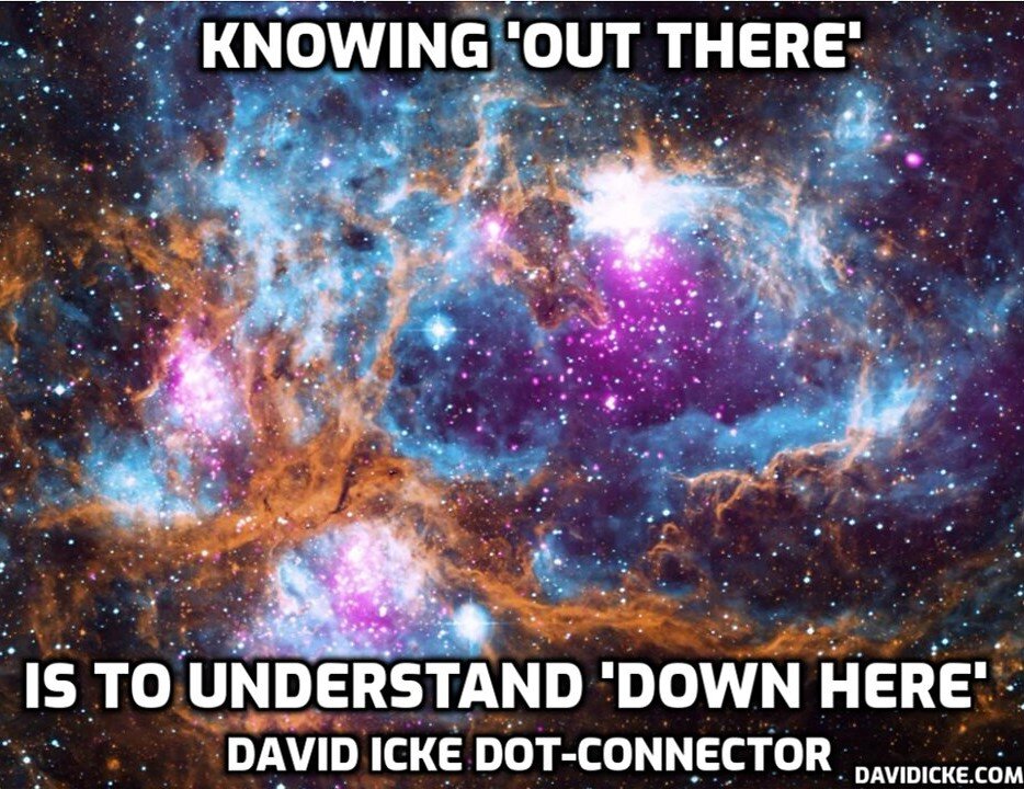 A "kint" megismerése az "itt lent" megértése - David Icke Dot-Connector Videocast