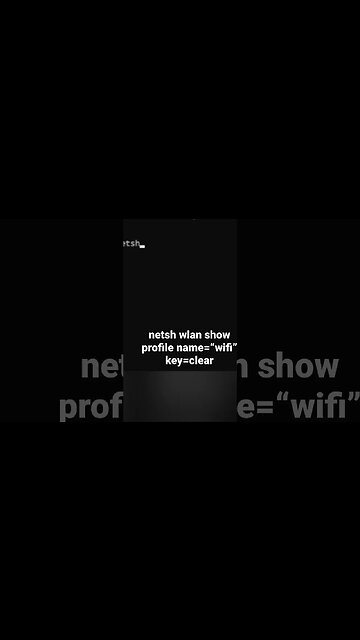 How To Find A Wifi Password With CMD on Windows #wifipassword #cmd #shorts #ethicalhacking