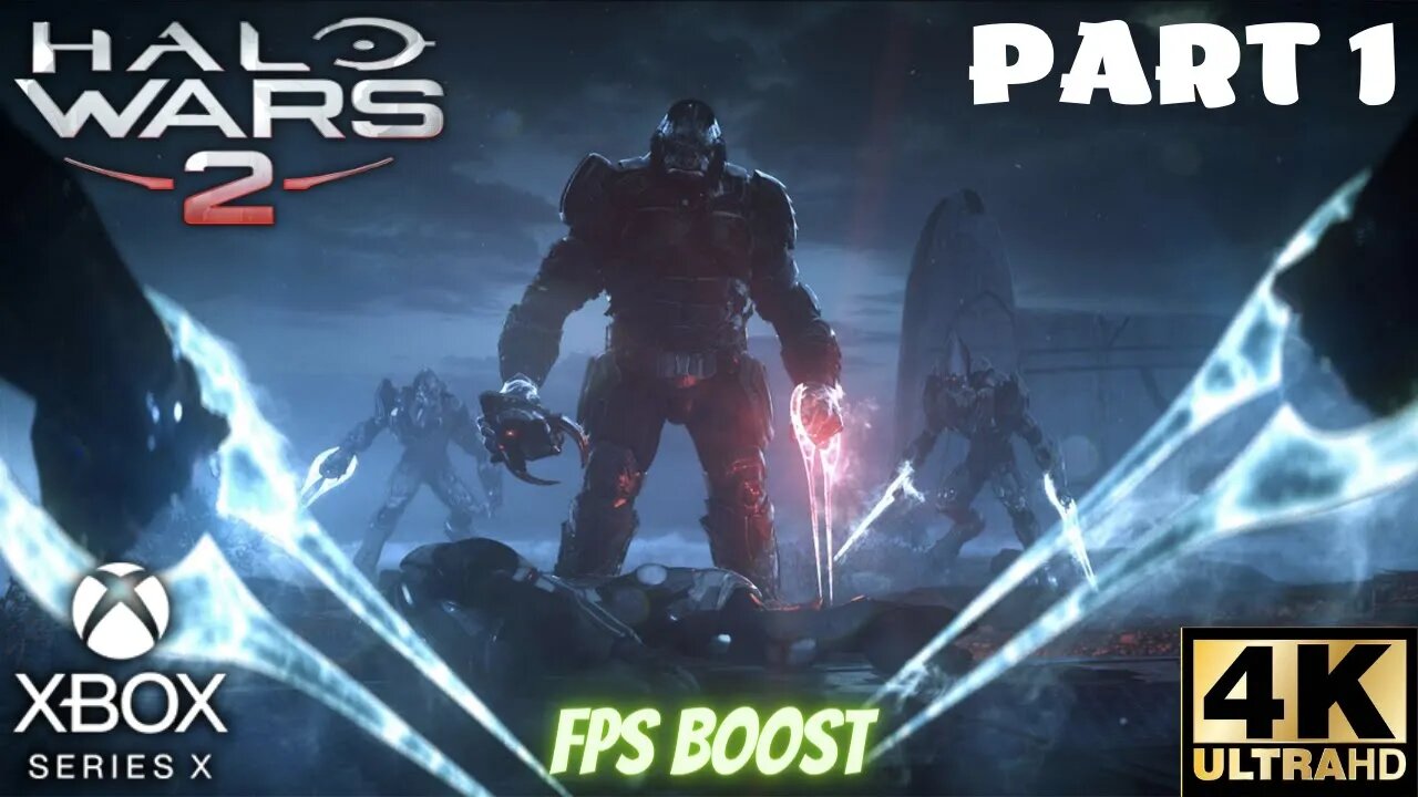 Halo Wars 2 Story Walkthrough Gameplay Part 1 | Xbox Series X|S, Xbox One | 4K | FPS BOOST