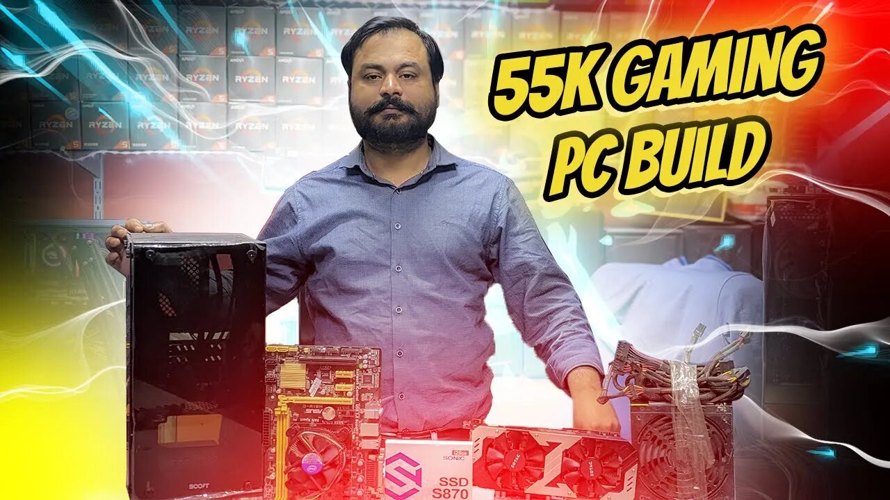 55K Budget Gaming PC Build in Pakistan