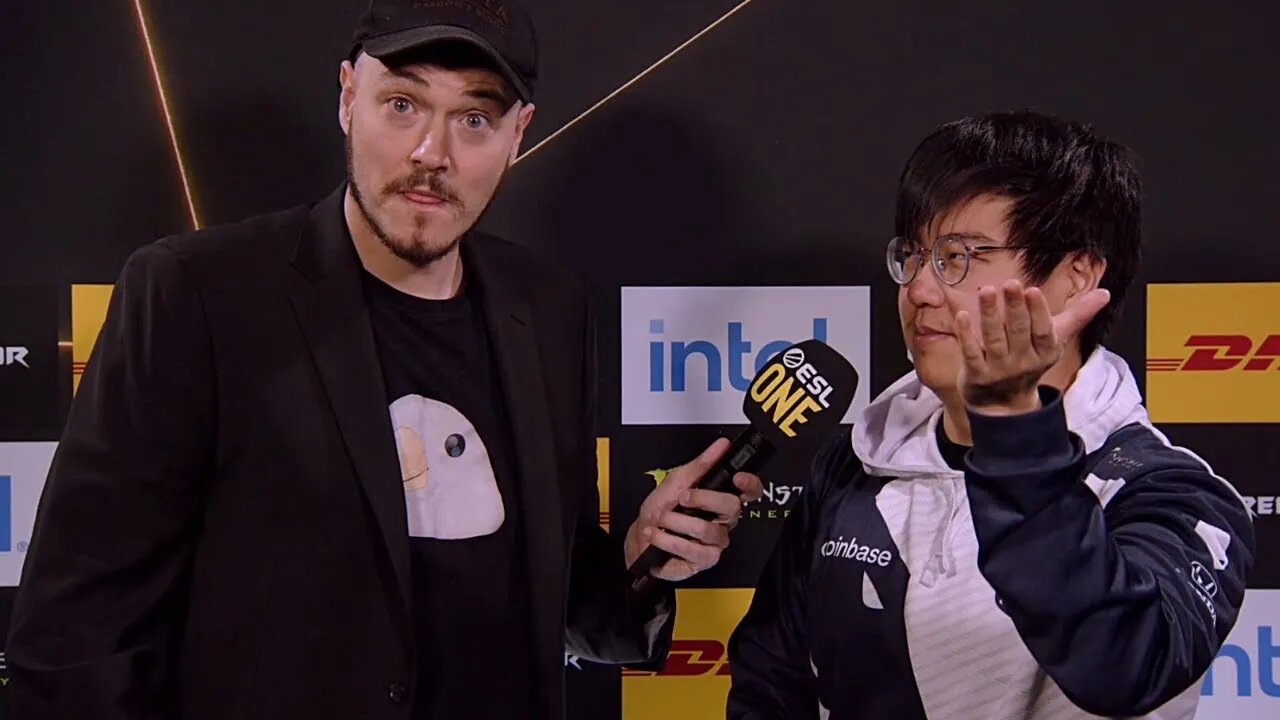 "We Can Hear Execration Screaming all Time" Blitz Funny Interview Dota 2