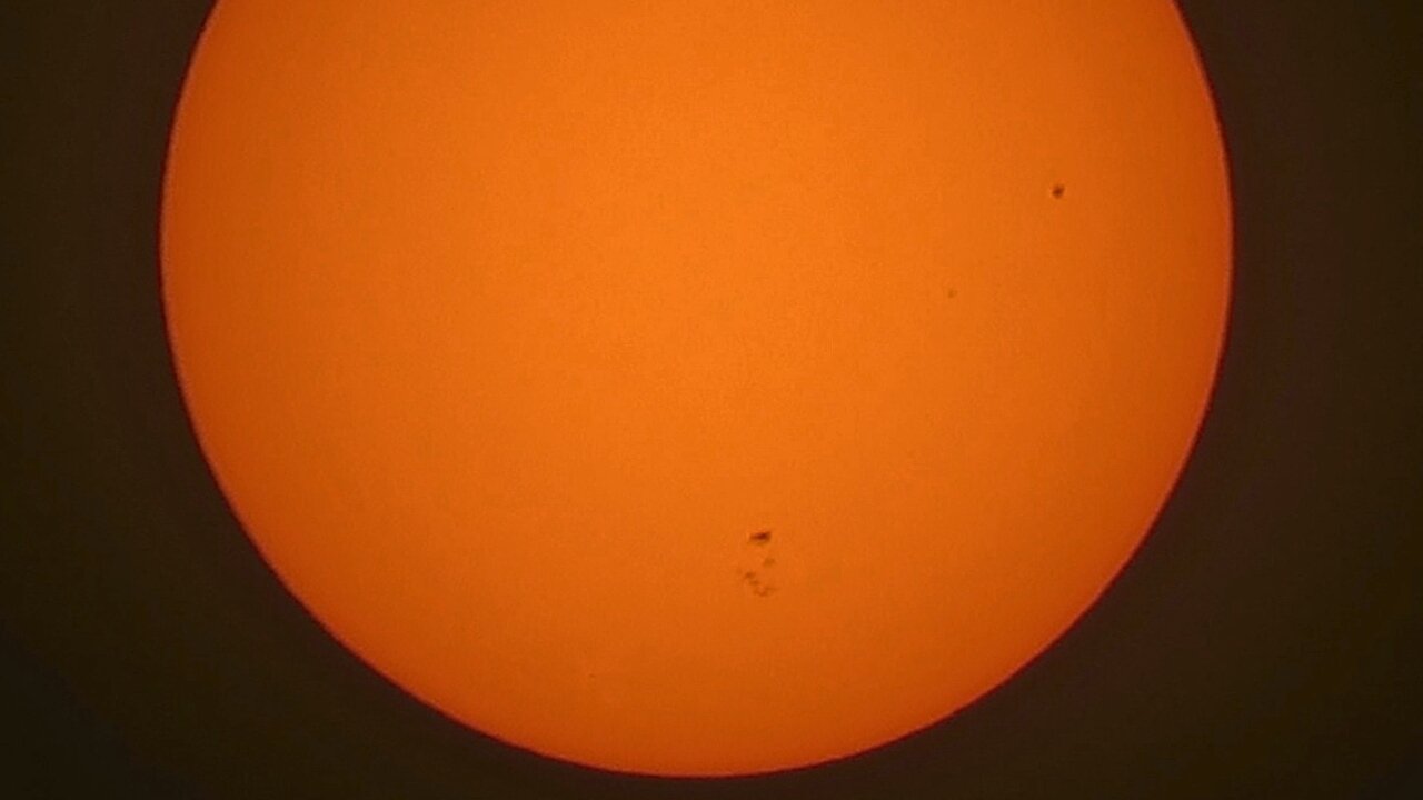 ISS solar transit 10-26-2021