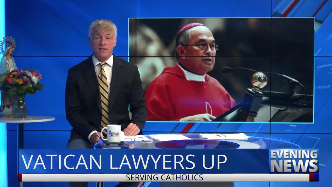 Vatican Lawyers Up — Evening News