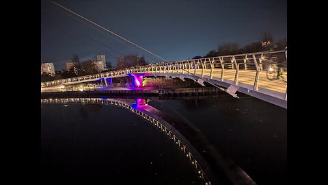 maryhill bridge photoshoot nighttime