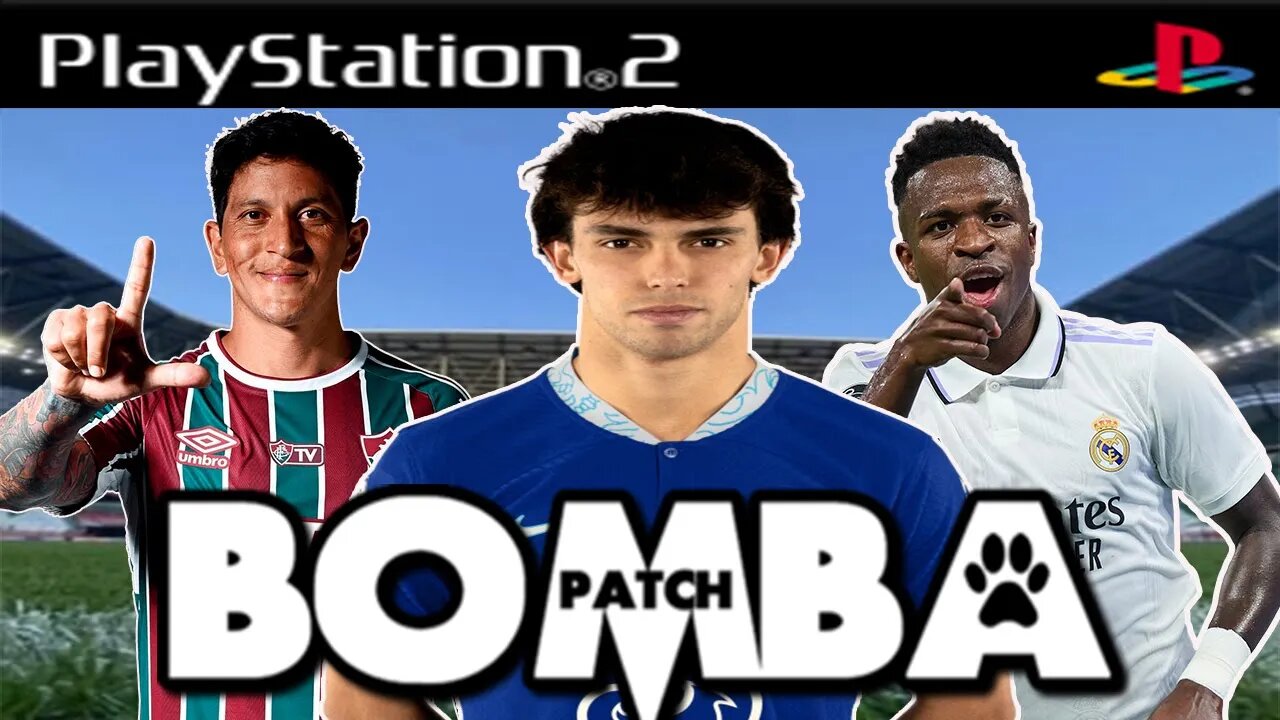 BOMBA PATCH 2023 (PS2) ATUALIZADO MARÇO BRASILEIRÃO NARRAÇÃO CLEBER MACHADO