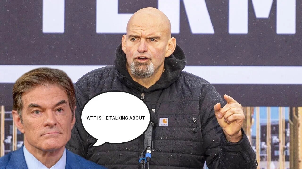 John Fetterman MESSED UP During Debate Against Dr Oz And IT'S INSANE