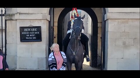 Her face #horseguardsparade