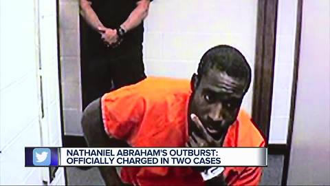 Nathaniel Abraham facing felony charges after allegedly punching 3 deputies during arrest