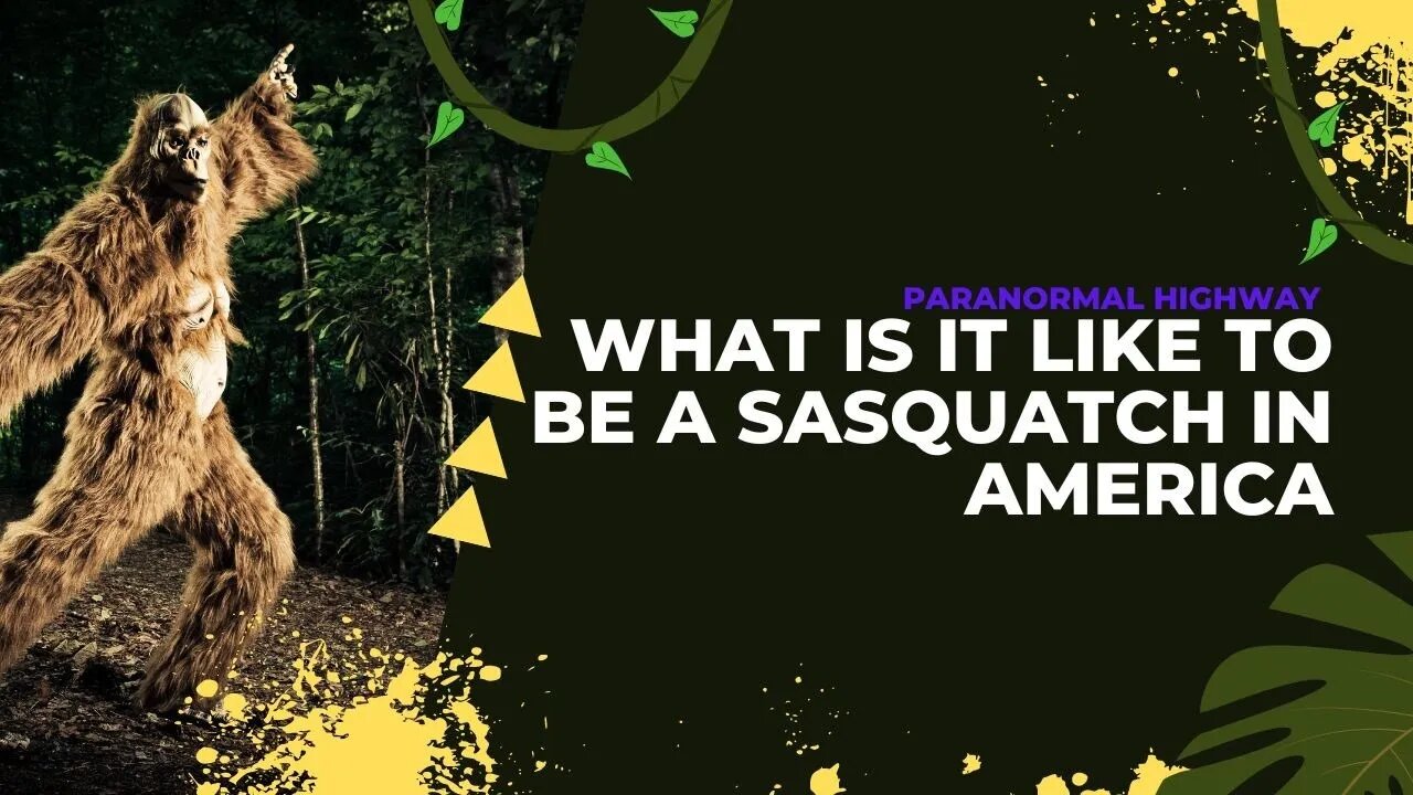 What is it Like To Be a Sasquatch in America