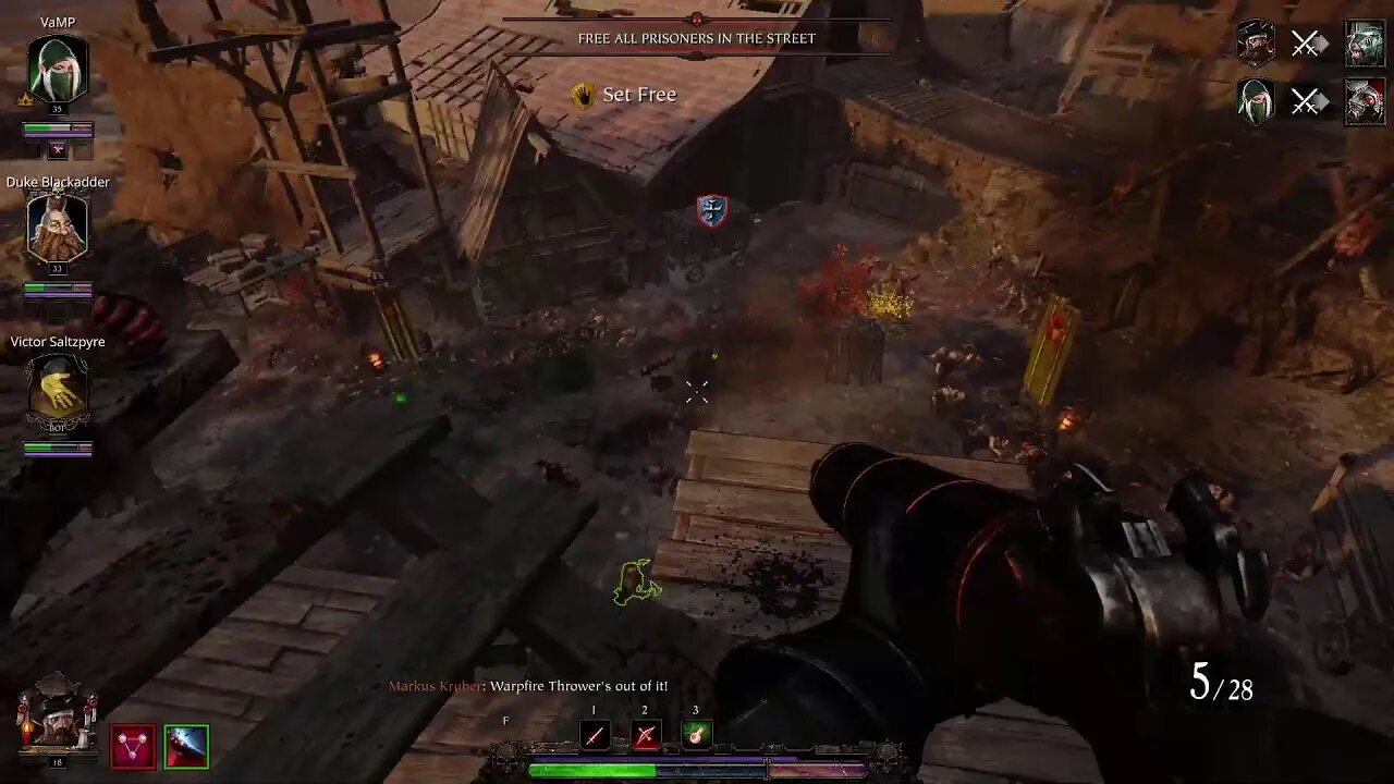 Friday play of Warhammer Vermintide 2 with friends