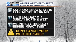 Winter Weather Returns This Weekend