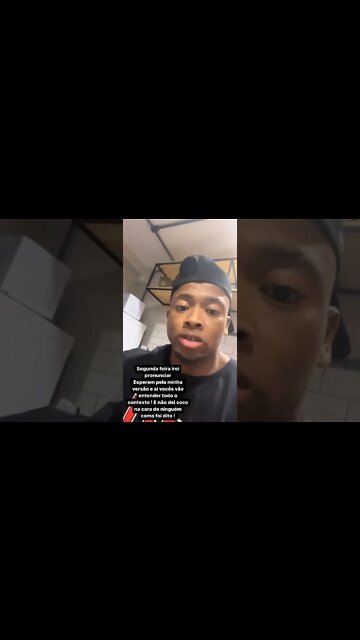 Rude Boy se manifesta depois do ocorrido #rudeboy