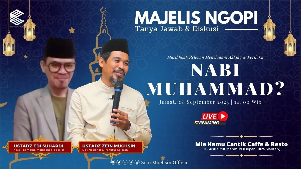 Majlis Ngopi - Masih Perlukah Mencontoh Akhlaq Nabi Muhammad?