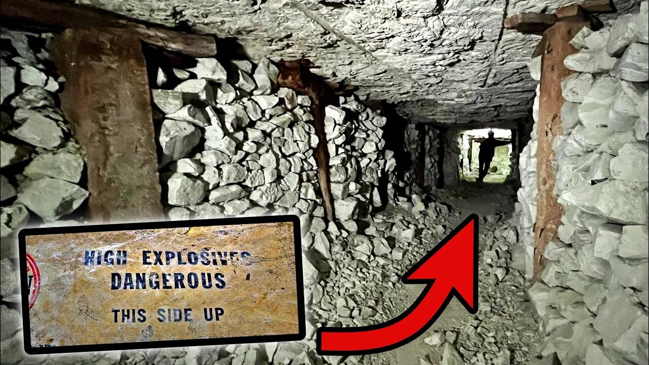 DYNAMITE HIDDEN IN ABANDONED MINE!