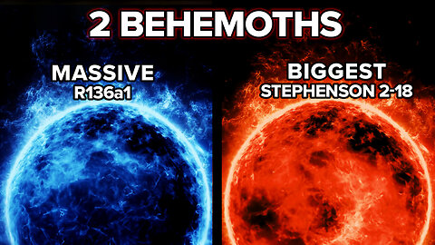 2 Behemoth Stars in Our Galaxy: Biggest & Most Massive