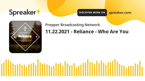 11.22.2021 - Reliance - Who Are You