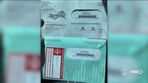 Naples woman receives two mail-in ballots