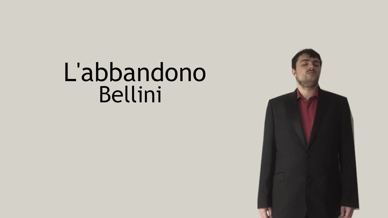 L'abbandono - 15 chamber compositions - Bellini