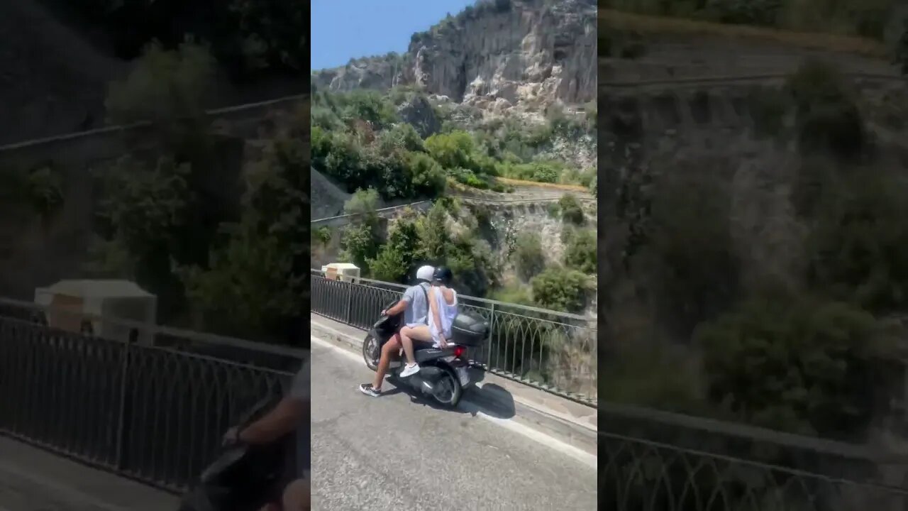 The Amalfi coast 🎉 #vlog #eurotour #italy #crypto #travel #shorts