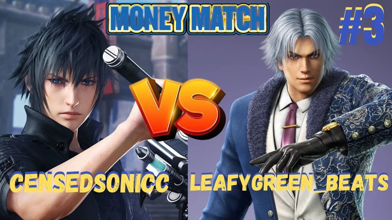 Tekken 7 PSN Sunday Money Match Tournament #3 CensedSonicc vs Leafygreen #tekken7 #ps4