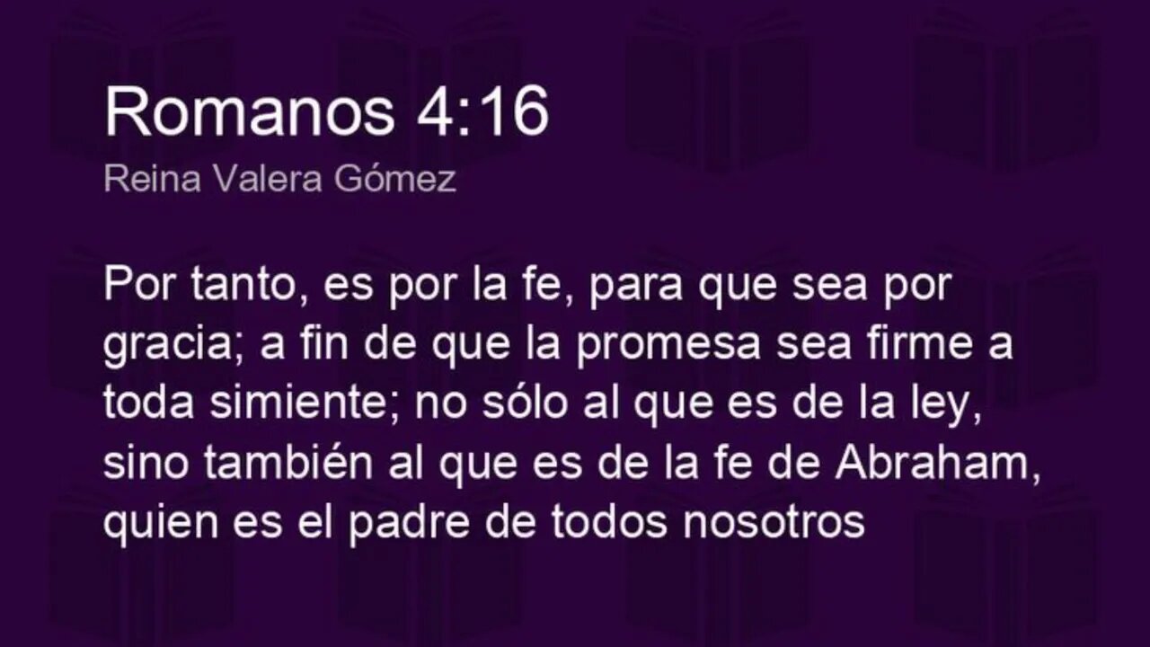 Es por gracia, a través de la fe. Romanos 4:9-17 #devocionaldiario #devocional