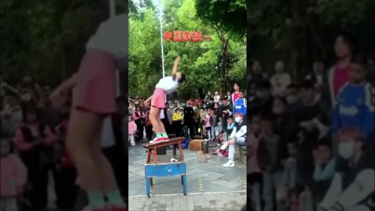 Watch This Chinese Girl Bend Over Backwards - Crazy Part 2