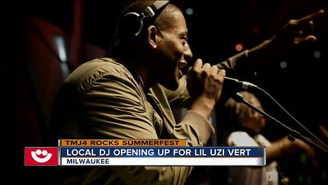 Local DJ opens for Lil Uzi Vert at Summerfest