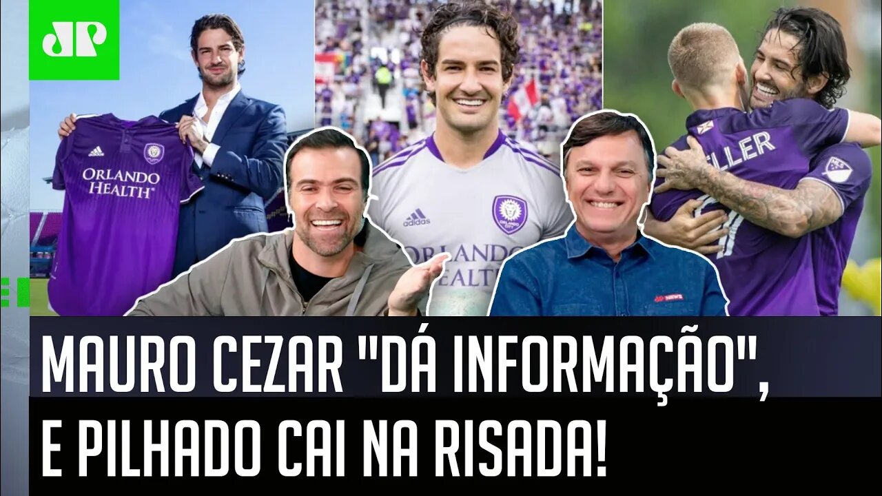 "Eu DOU uma INFORMAÇÃO, e VOCÊ RI?" VEJA o que Mauro Cezar FALOU que Pilhado ACHOU ENGRAÇADO!