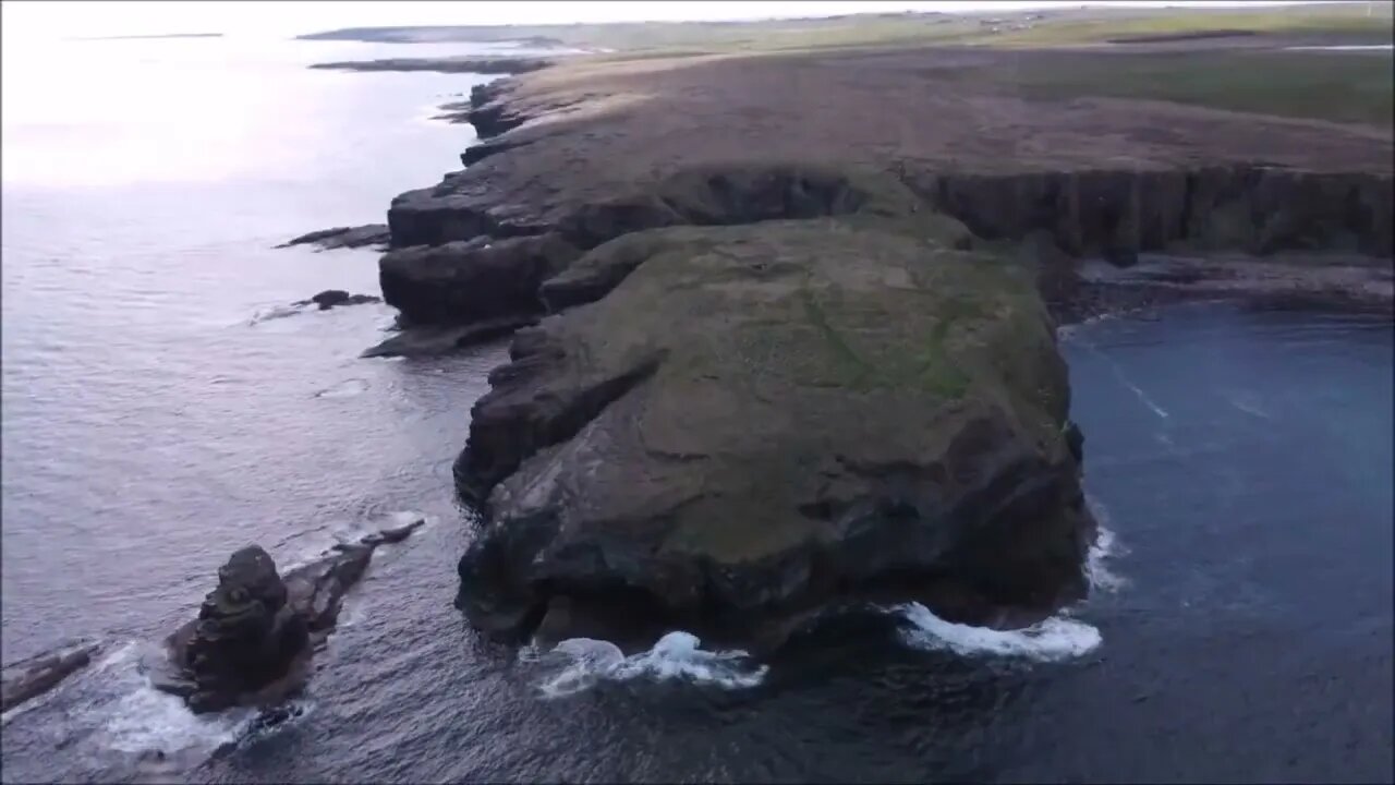 Ocean Drone Footage #warmemorial #vikingruins