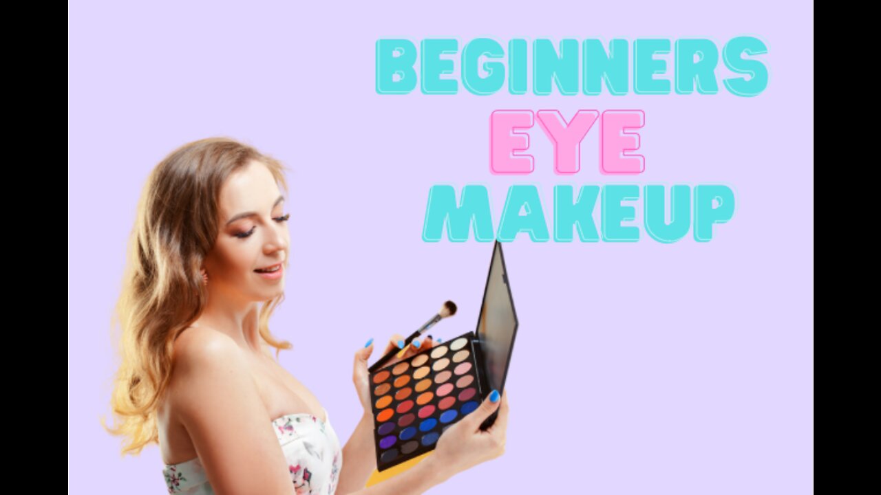 Beginners eye makeup, how to apply eyeshadow???👁