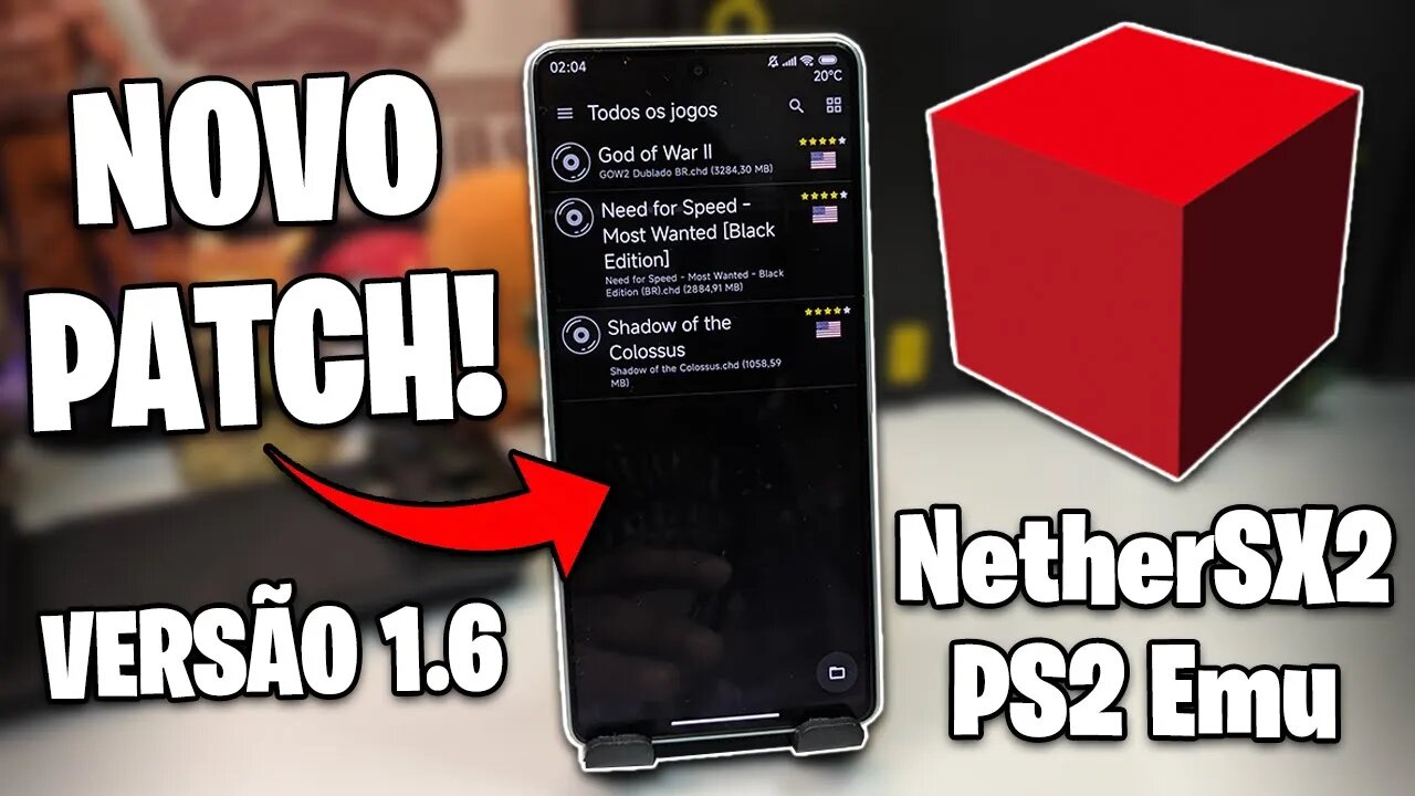 NETHERSX2 COM NOVO PATCH V1.6! | NOVAS CONFIGS PARA JOGOS E MAIS! | NetherSX2 PS2 Android