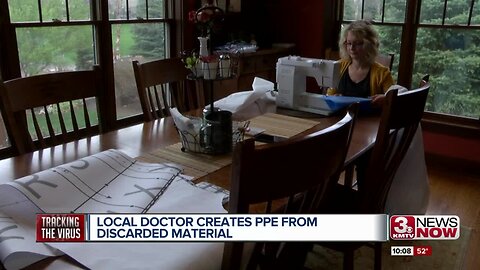 Local Doctor Creates PPE From Discarded Material