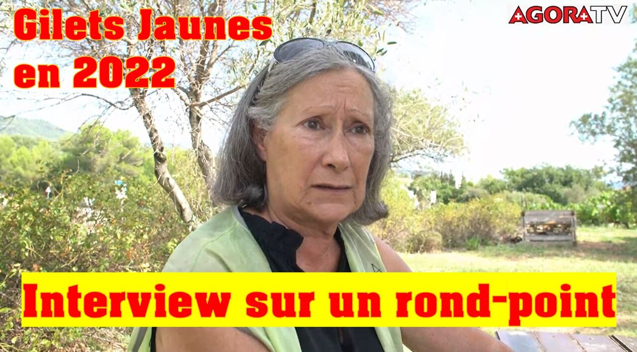 Les gilets jaunes de retour sur les ronds-points (interview d'Ana à Cuers)