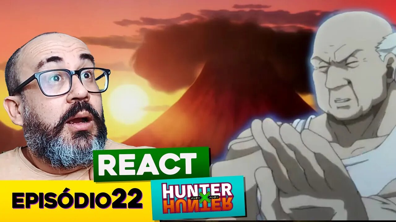 O ARCO POLÊMICO DO KILLUA! Gon e o Guardião | React HUNTER X HUNTER episódio 22