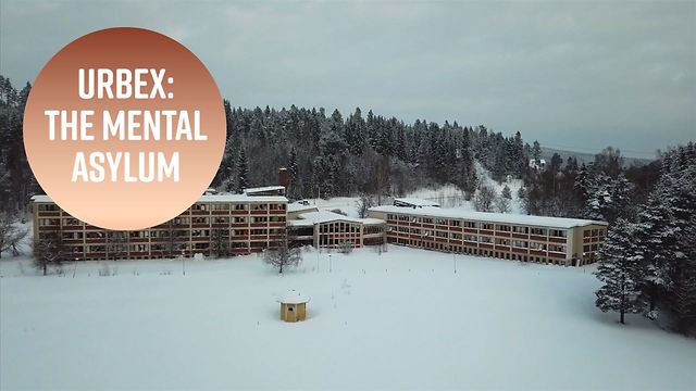 Urban Exploration: Inside a condemned asylum in Sweden