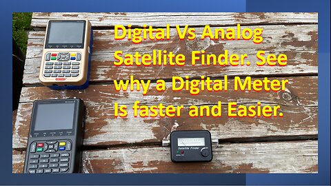 Digital Vs Analog Sat Finder