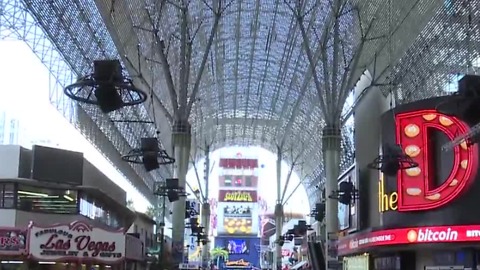 Fremont Street canopy upgrade expected to be finished by end of 2019