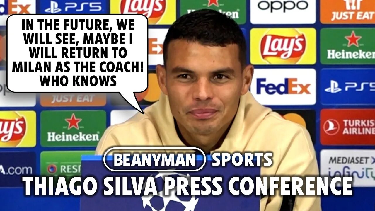 'Maybe I will return to AC Milan as the COACH! Who knows' | AC Milan v Chelsea | Thiago Silva