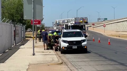 2 Vehicle Crash at 6th Street and North Chadbourne