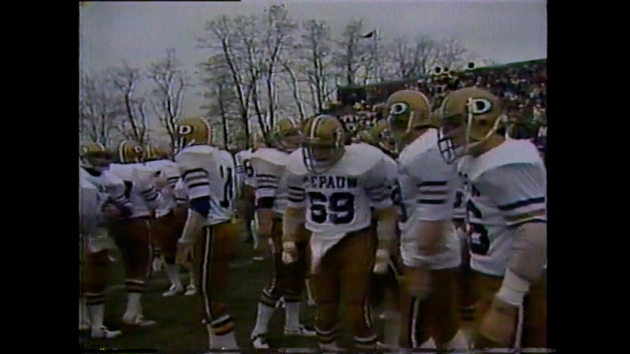 November 18, 1979 - Monon Bell Rivalry in 'CBS Sunday Morning' Spotlight