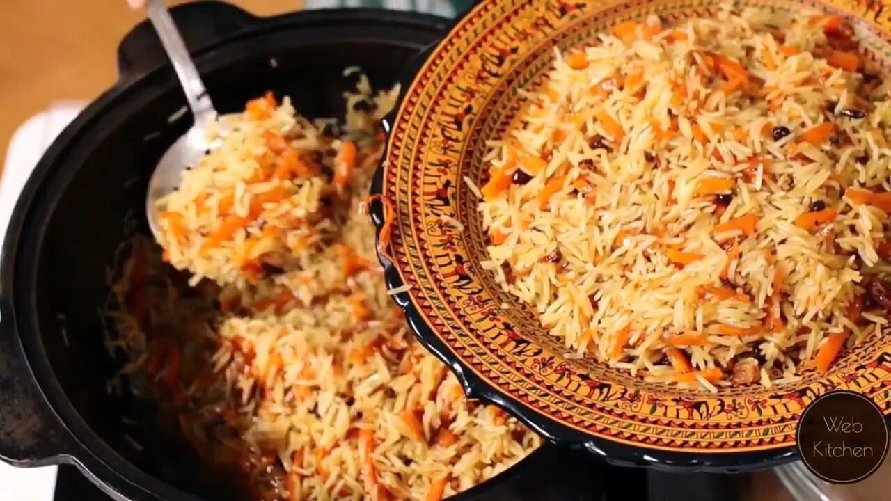 How to make UZBEK PILAF