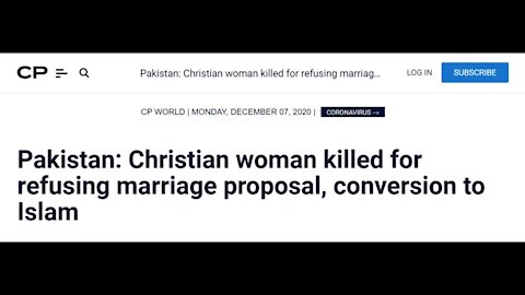 Christian Woman In Pakistan Killed For Refusing To Convert To Islam