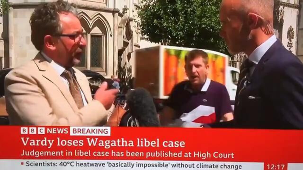 Man interupts BBC reporters live! what he says is spot on - very short clip