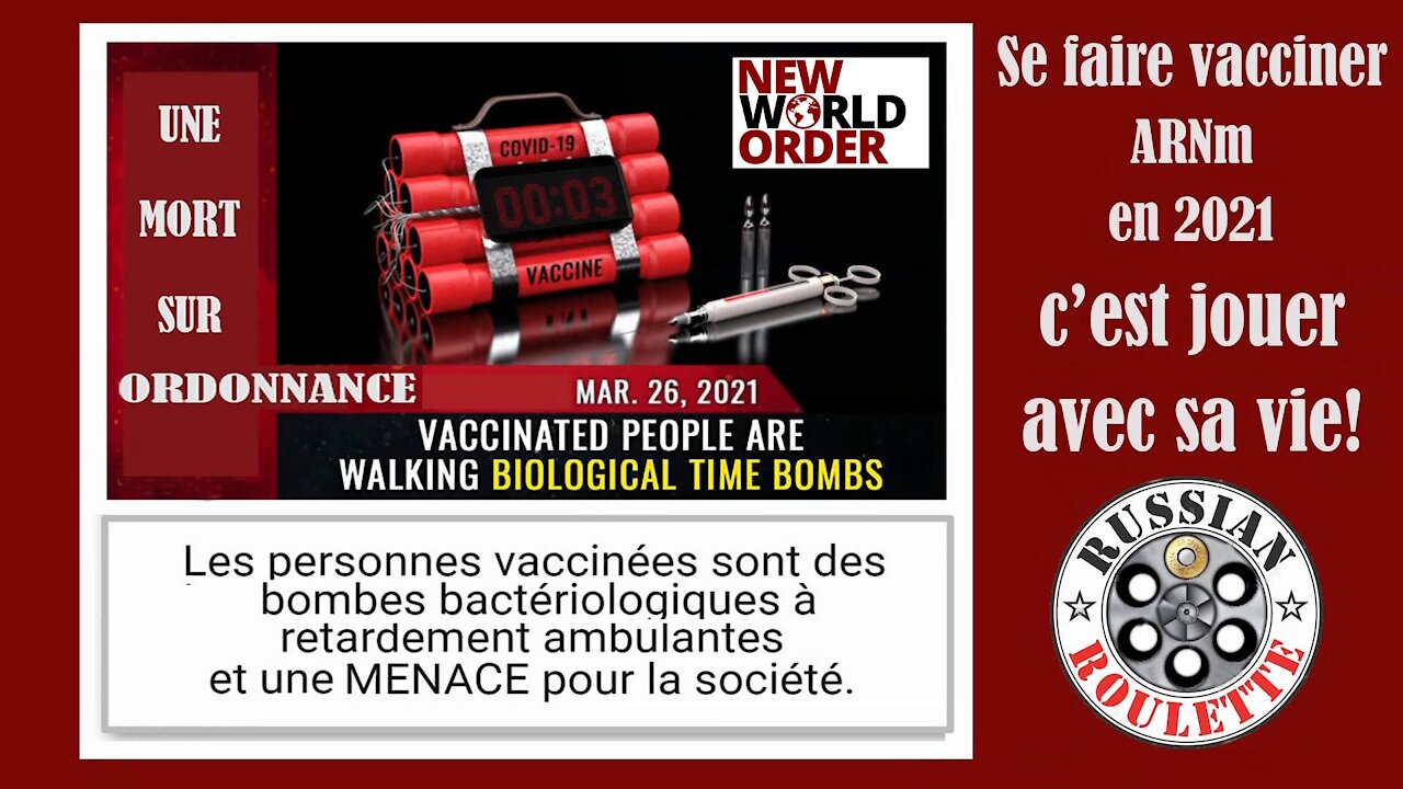 VACCINATION expérimentale ARNm de masse. Dangers et "conséquences"... (Hd 1080)