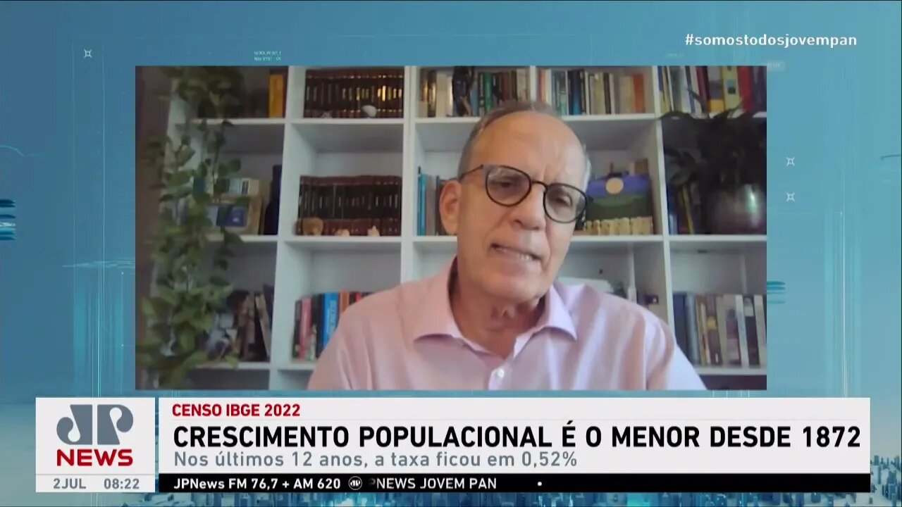 Segundo IBGE, crescimento populacional é o menor em 150 anos