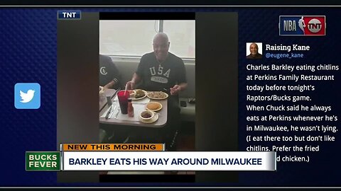 Charles Barkley visits Mr. Perkins, promises to bring Shaq on next visit